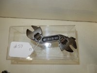 59) B&C DOUBLE ENDED 6" ADJUSTABLE WRENCH