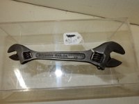 77) 4-6" DOUBLE ENDED CRESENT WRENCH