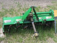 Front view of JD Tiller