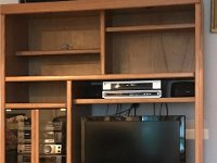 Oak Entertainment Cabinet