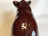 The business end of the pig flask