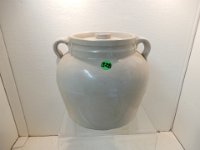 328 - ZINC GLAZE BEAN POT