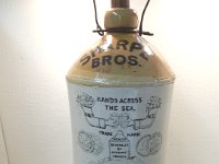 337 - SHARPE BROTHERS "HANDS ACROSS THE SEA" CIDER JUG - AUSTRALIA/NEW ZEALAND