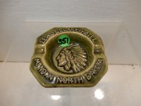 351 - DICKOTA LEWIS AND CLARK ADVERTISING ASHTRAY