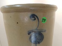 371 - RED WING 2 GALLON TARGET SALT GLAZE CROCK, BOTTOM MARKED