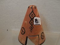 81 - DICKOTA SCORIA TEEPEE INCENSE BURNER