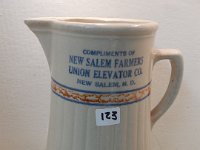123 - RED WING NEW SALEM ELEVATOR SPONGEBAND PITCHER