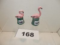 168 - ROSEMEADE FLAMINGO SHAKERS