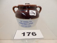 176 - RWCS 2009 COMMEMORATIVE BEAN POT