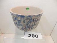 200 - RED WING 7" CAP SPONGEWARE BOWL