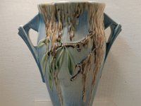 239 - ROSEVILLE MOSS VASE, CHIPPED