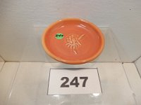 247 - UND SMAL PLATE SIGNED LAT (LAURA A. TAYLOR)