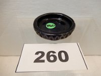 260 - UND SMALL LOW BOWL/PLATE, SIGNED RUTH ALLEN