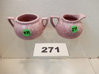 271 - DICKOTA PINK CREAMER AND SUGAR